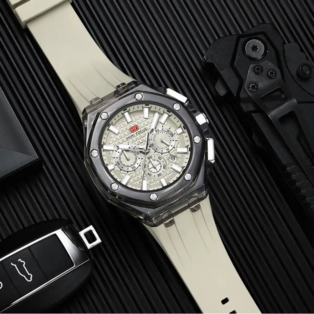 Original Mini Focus Watch For Men MF0616G.04 | catchy watches Original Mini Focus Watch For Men MF0616G.04 - الصورة 3