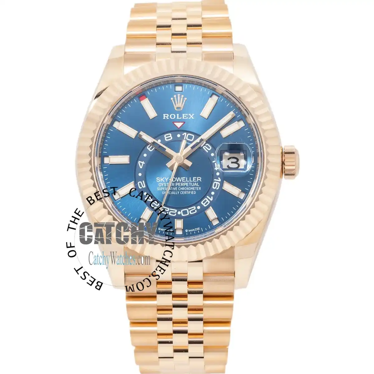 rolex-sky-dweller-rose-gold-metal-strap-with-blue-dial-automatic-original-egypt