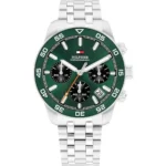 tommy-hilfiger-1792214-th85-chronograph-men-watch-green-dial-silver-metal-strap-egypt