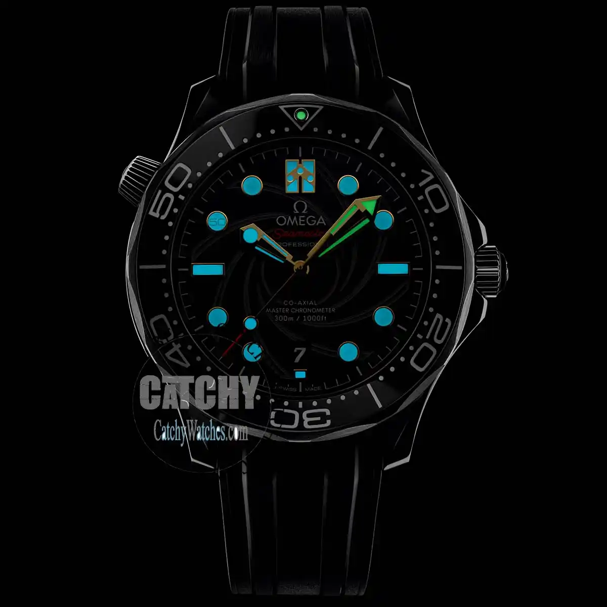 Omega Sea master 007 Co-Axial James Bond Watch - الصورة 5