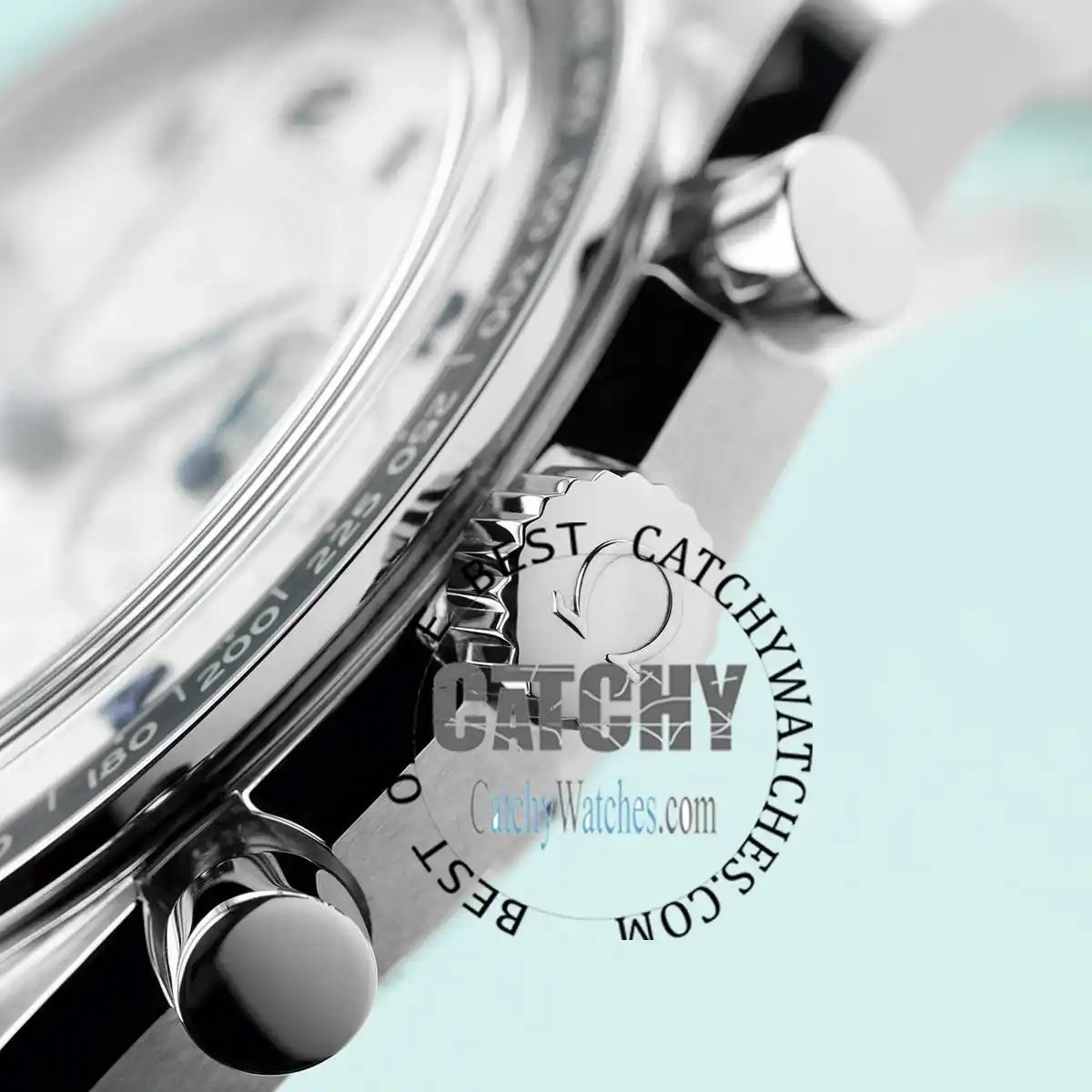 Omega Watch Speedmaster Co-Axial White | catchy watches Omega Watch Speedmaster Co-Axial White - الصورة 4