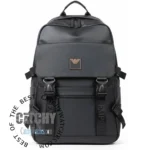 emporio-armani--backPack-bag-lap-top-messenger-men-women-leather-material-full-black-original-yellow-logo-armani-egypt