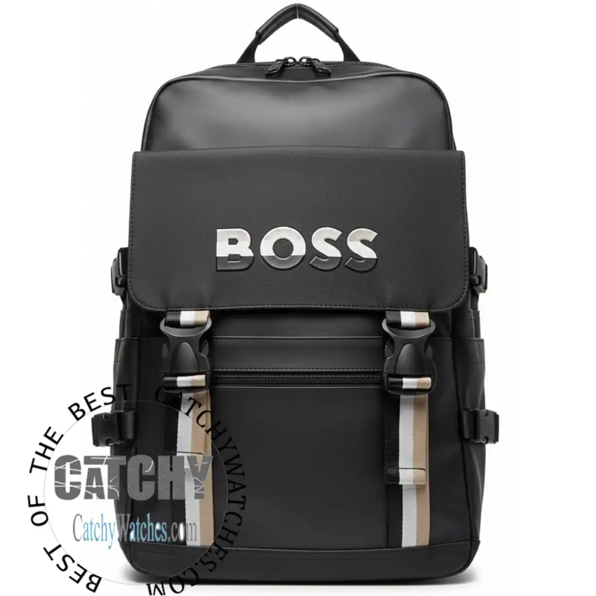 hugo-boss-backPack-bag-lap-top-messenger-men-women-leather-material-black-egypt