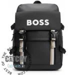 hugo-boss-backPack-bag-lap-top-messenger-men-women-leather-material-full-black-original-white-logo-boss-egypt