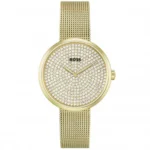 hugo-boss-ladies-gold-stone-dial-golden-metal-mesh-strap-plated-bracelet-watch-praise-egypt