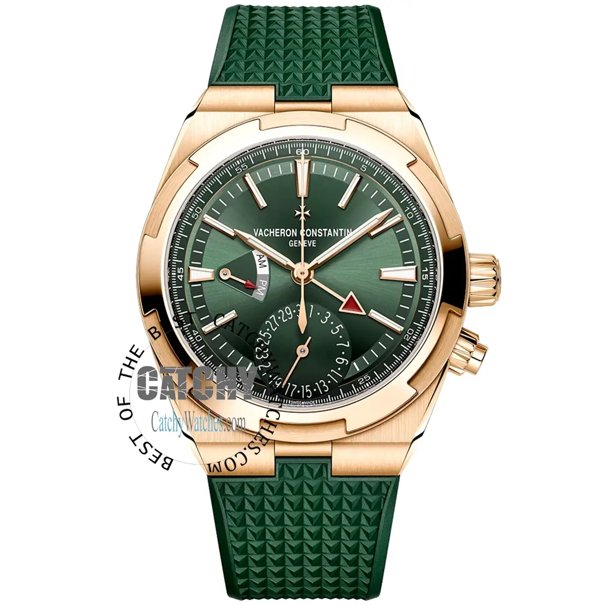 vacheron-constantin-overseas-dual-time-automatic-watch-green-dial-green-rubber-rose-gold-case-color-strap-men