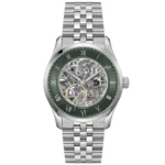 1514236-hugo-boss-watch-automatic-men-green-dial-silver-metal-strap-analog-three-hand-principle-skeleton