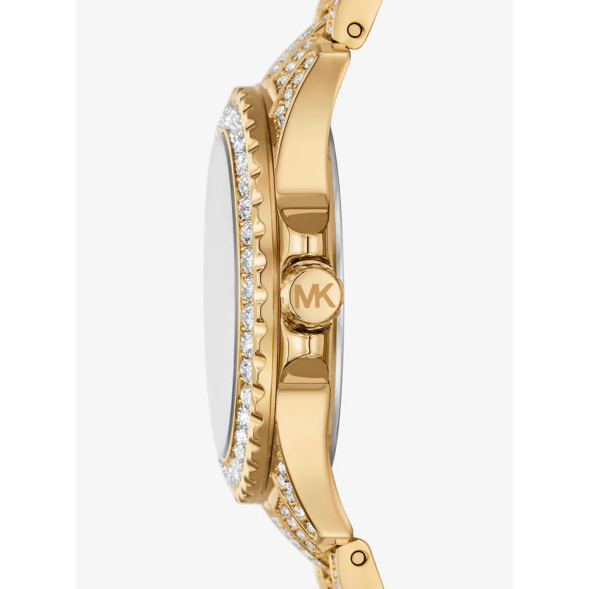 MKO1196 michael kors watch women gold dial golden metal strap crystal everst egypt 2