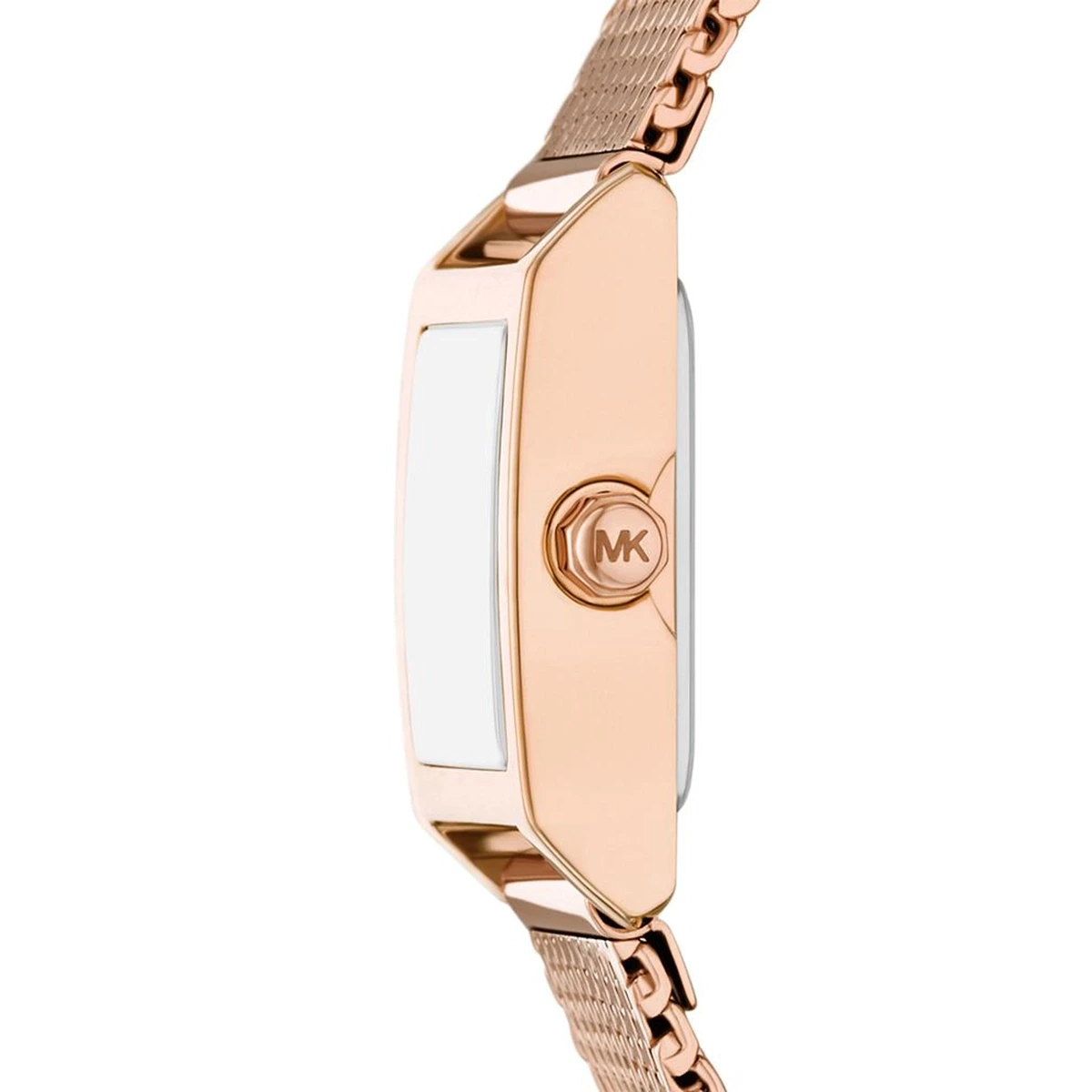 michael kors mk4960 women watch original rose gold dial rose golden metal mesh strap square egypt 2