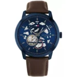 tommy-hilfiger-1710660-original-watch-men-blue-dial-brown-leather-strap-henry-egypt