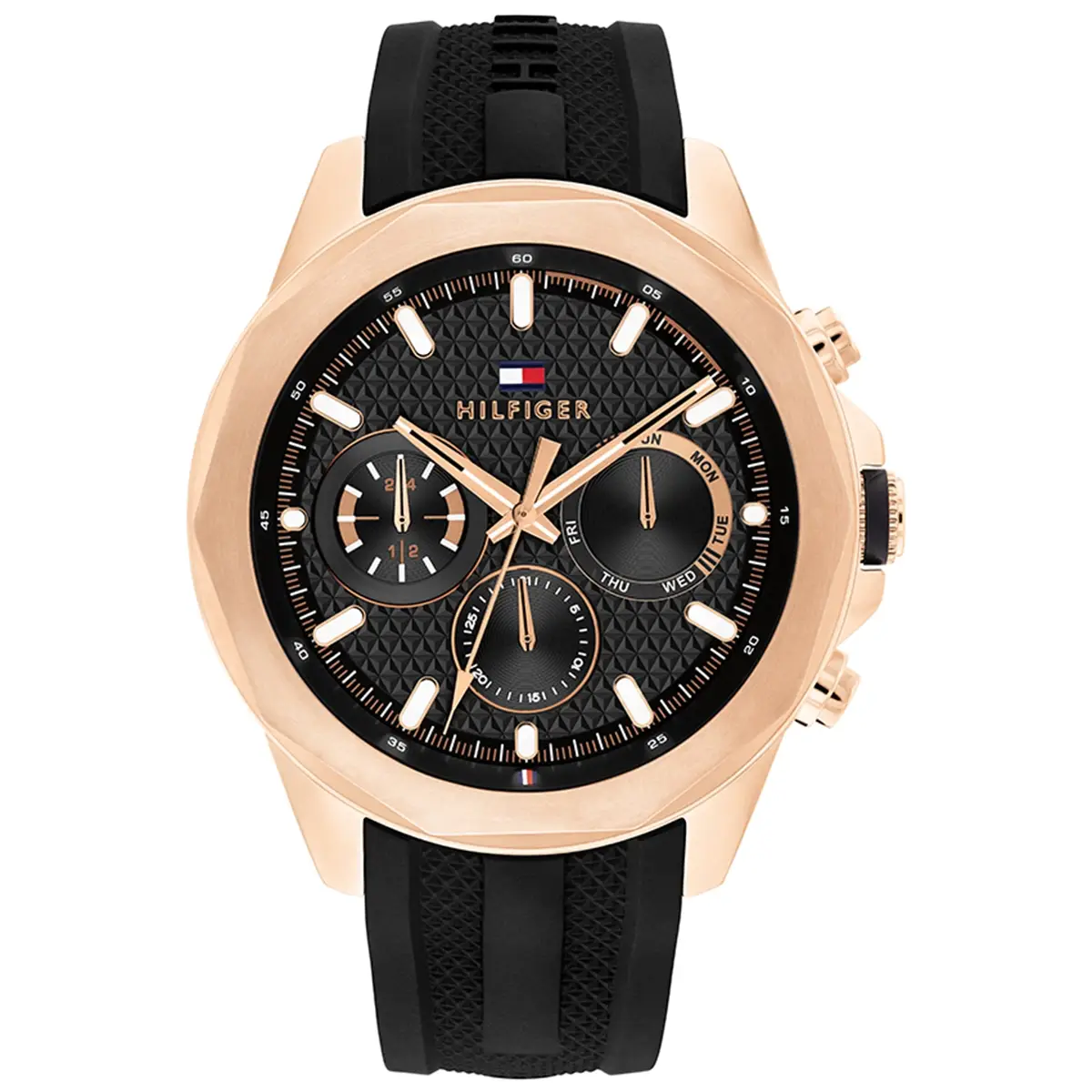 1710650-tommy-hilfiger-watch-men-black-dial-rubber-strap-quartz-analog-lars-original-egypt