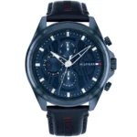 1710655-tommy-hilfiger-watch-men-navy-blue-dial-leather-strap-quartz-analog-lars-original-egypt