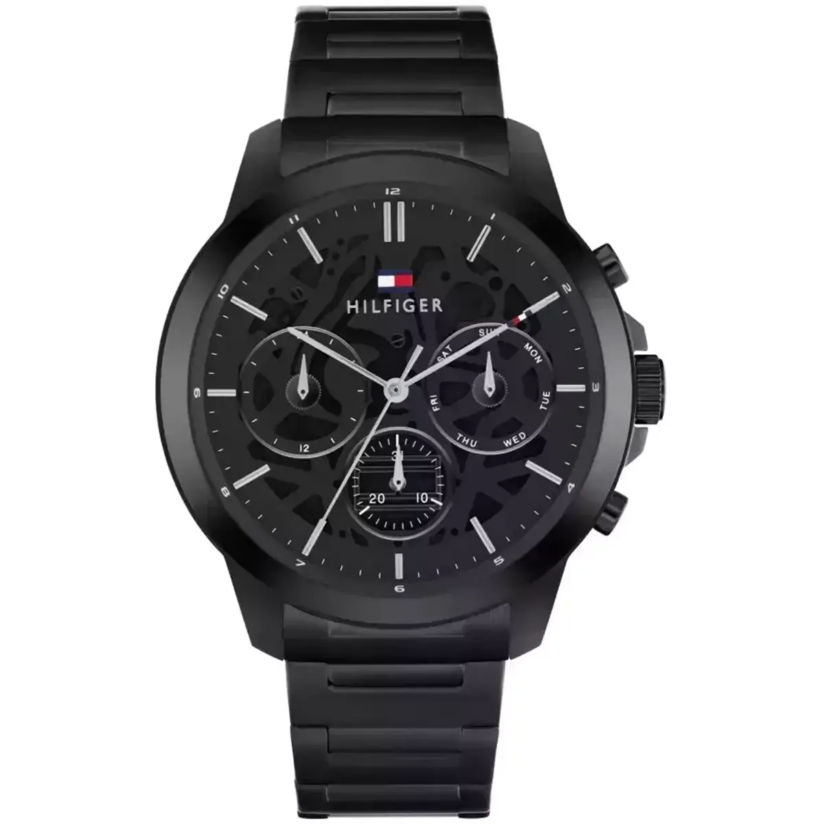 1710685-tommy-hilfiger-watch-men-full-balck-dial-metal-stainless-steel-strap-quartz-analog-henry