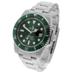 116610lv-rolex-watch-women-submariner-green-dial-silver-strap-metal-automatic-japan-egypt