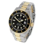 126613ln-rolex-watch-submariner-women-black-dial-silver-gold-metal-jubulie-automatic-japan-egypt