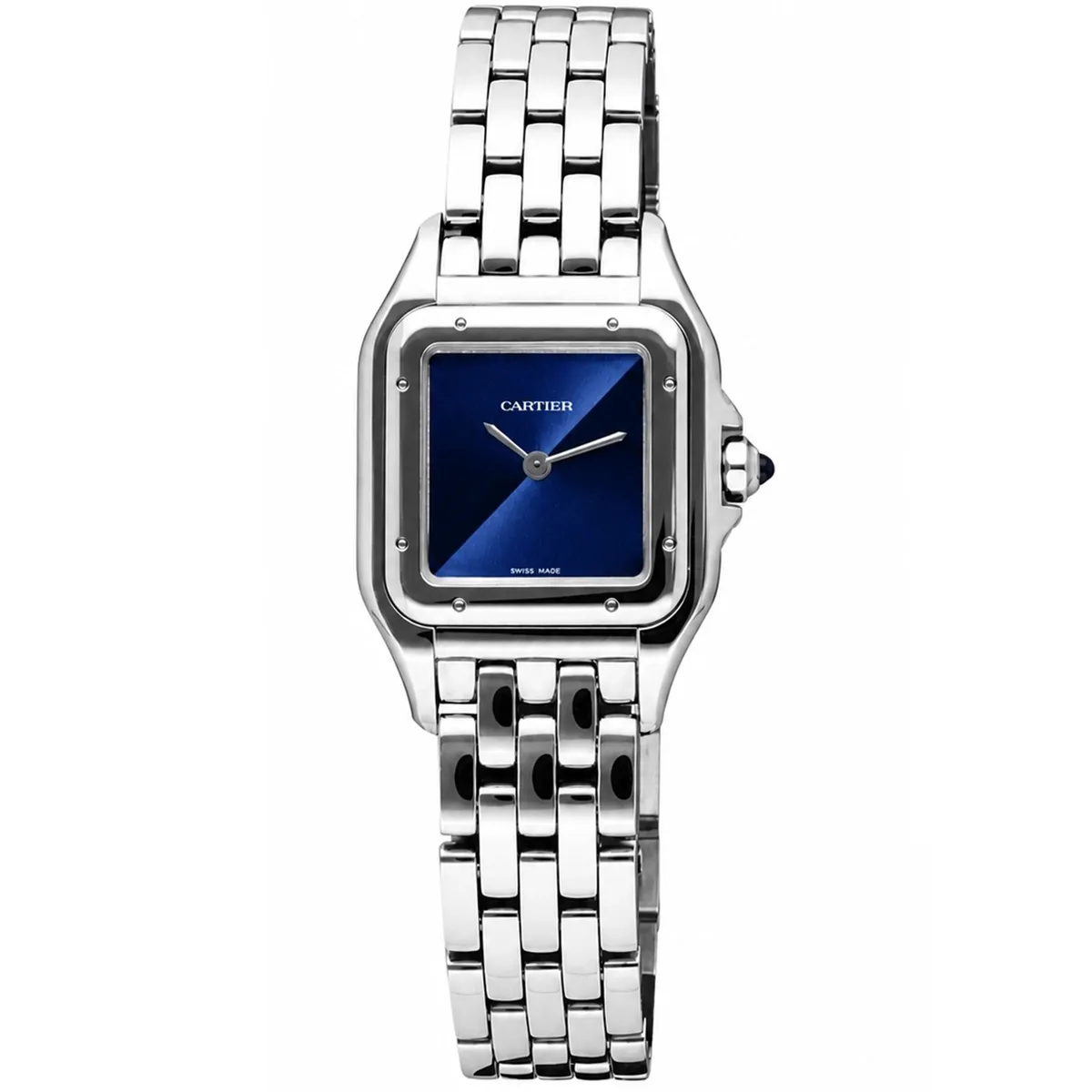 panthere-watch-de-cartier-santos-watch-women-blue-dial-silver-metal-strap-japanese-machine-first-copy-original-egypt