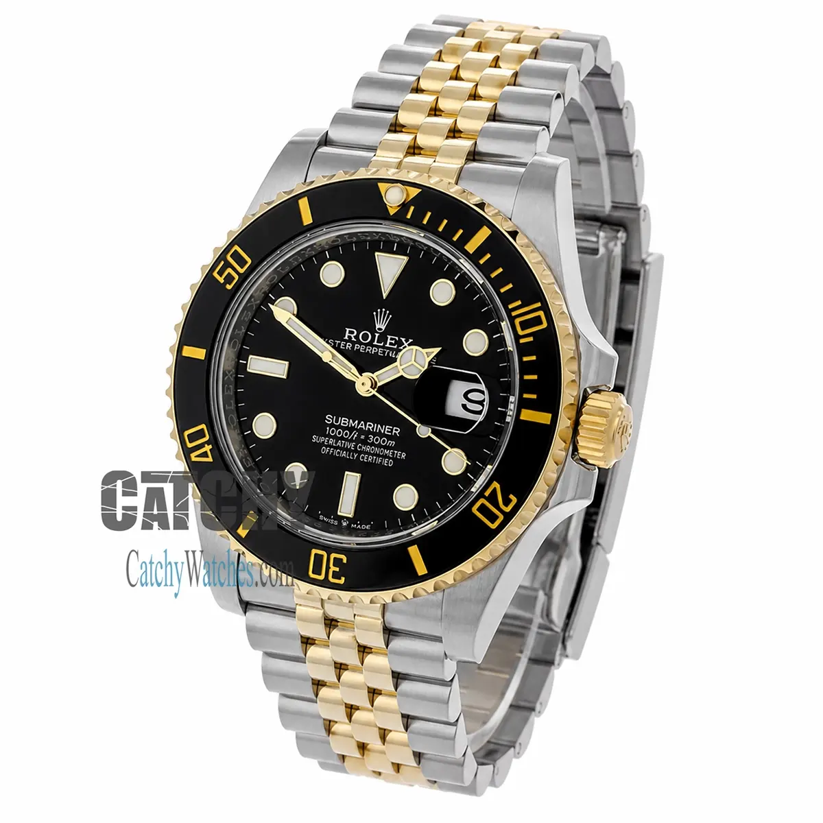rolex-watch-submariner-women-14060m-black-dial-silver-gold-metal-jubulie-automatic-japan-egypt_100