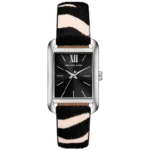 mko1147-mickael-kors-women-watch-black-dial-zepra-leather-strap-silver-case-original-egypt mko1147 -mickael-kors-women-watch-black-dial-zepra-leather-strap-silver-case-original-egypt