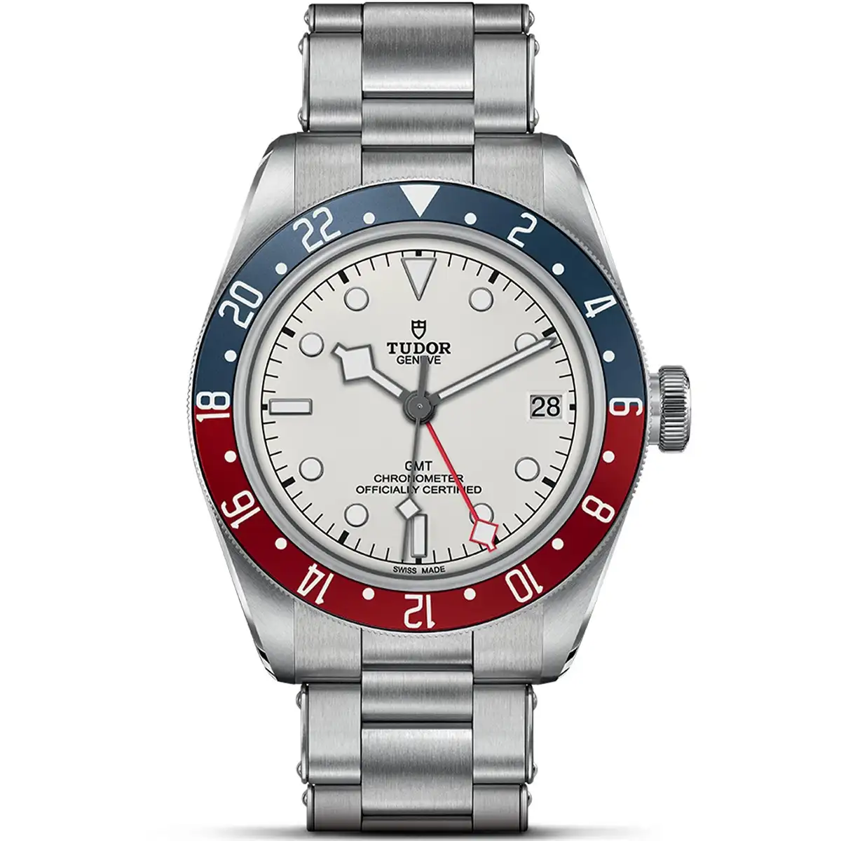 tudor-watch-for-men-m79830RB-0010-geneve-original-watch-white-dial-silver-metal-strap-egypt