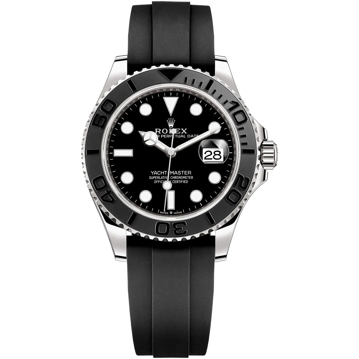 226659-0002-rolex-watch-oyster-perpetual-date-yacht-master-superlative-chronometer-officially-certified-men-black-dial-rubber-strap-automatic-analog-sweeping-hands