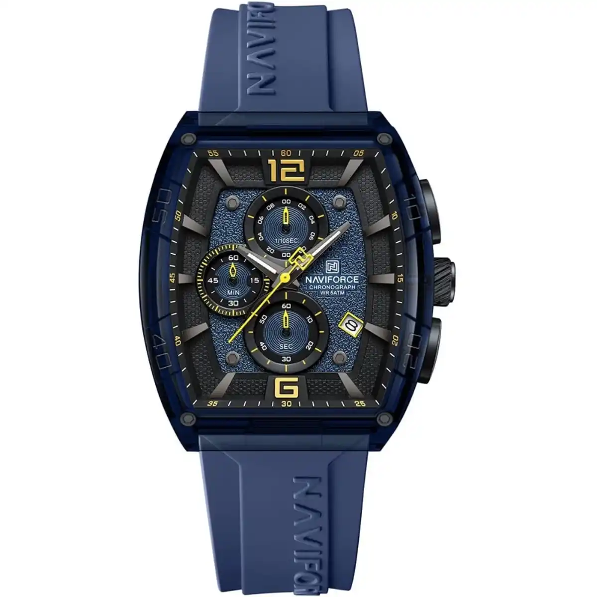 nf6101-be-y-be-naviforce-watch-chronograph-wr-5atm-men-square-blue-dial-rubber-strap-quartz-battery-analog-for-dream