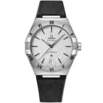 omega-watch-creamy-dial-silver-case-mwn-automatic