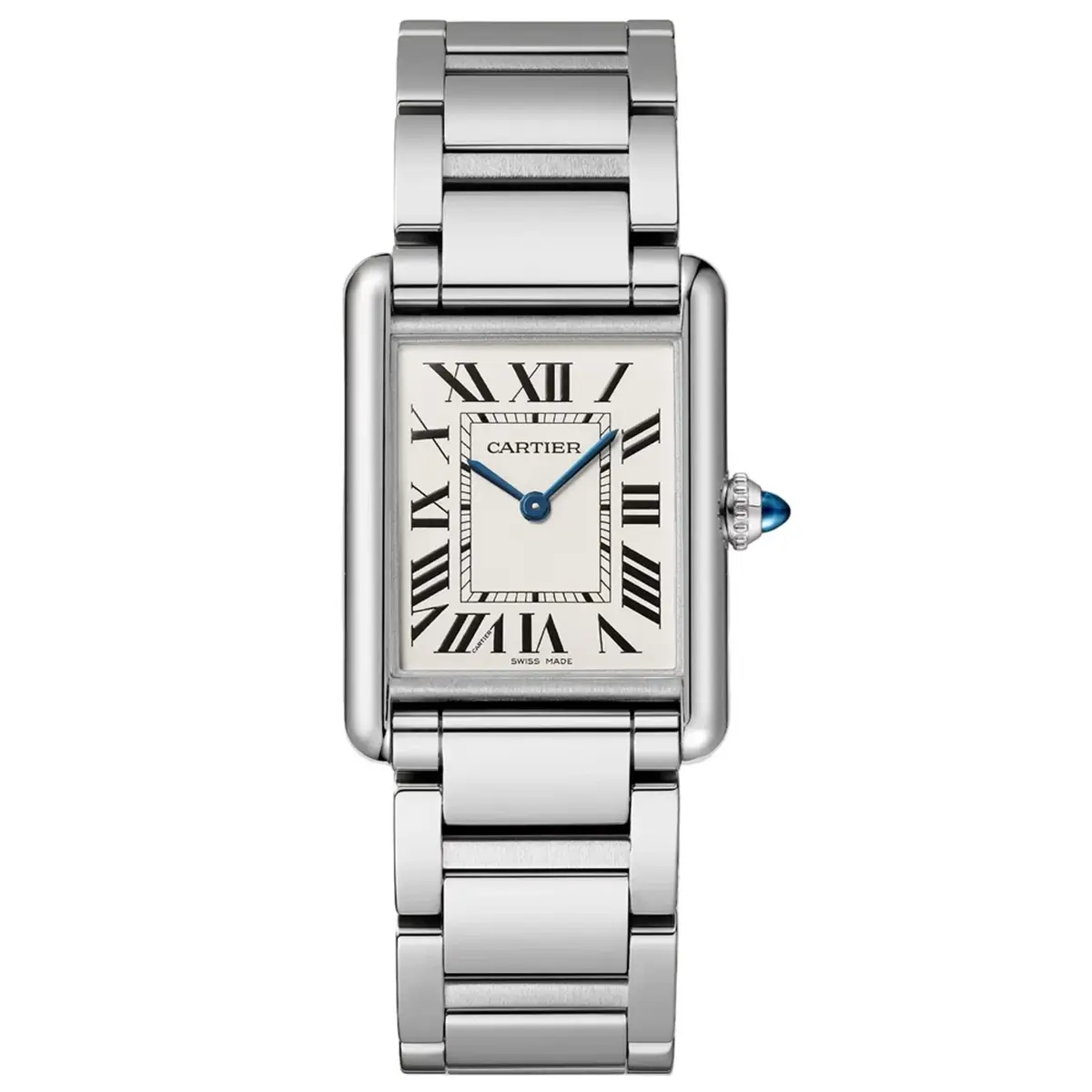 cartier-tank-must-de-watch-rectangle-battery-mirror-original-white-dial-silver-metal-strap