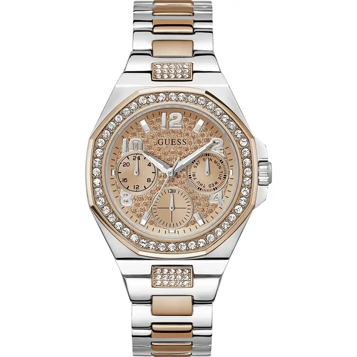 guess-gw0777l3-lady-empire-original-rose-gold-dial-half-rose-strap-stainless-steel