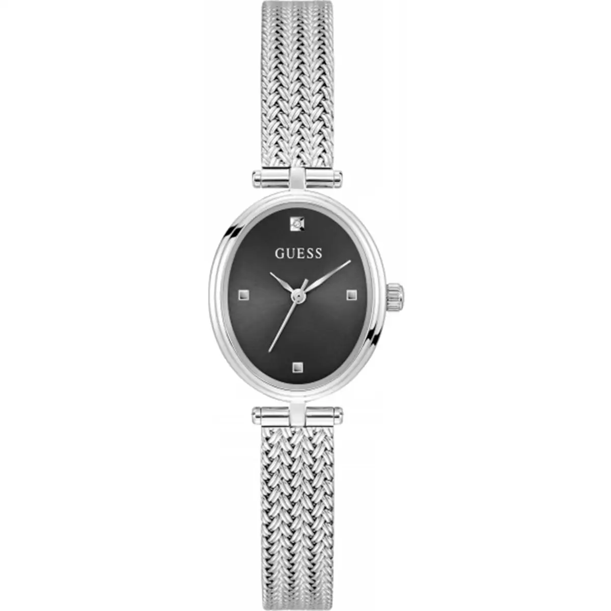guess-gw0935l1-original-guess-watch-balck-dial-silver-strap-mesh-battery-ruby