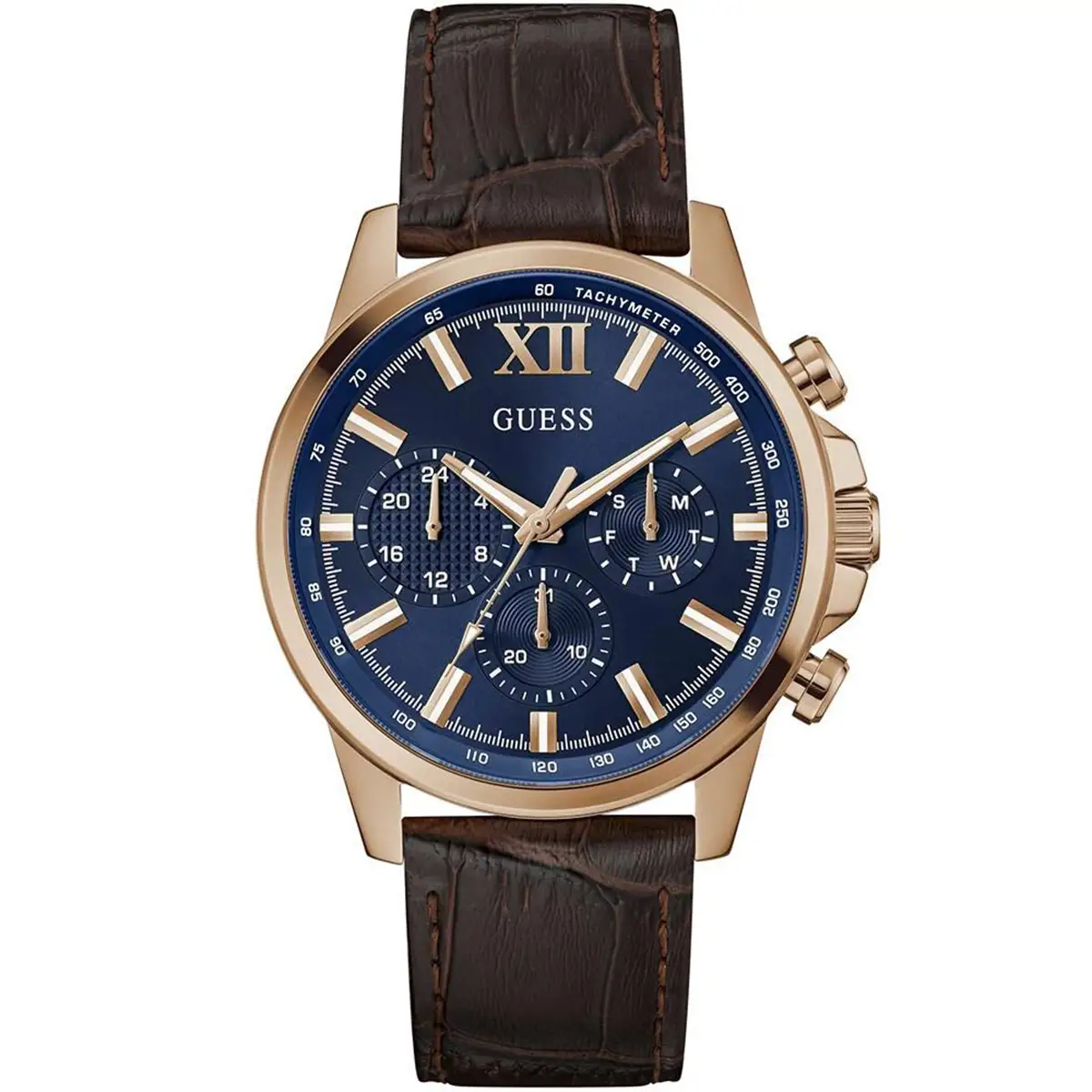 gw0901g3-original-guess-watch-men-blue-dial-brown-leather-strap-walker